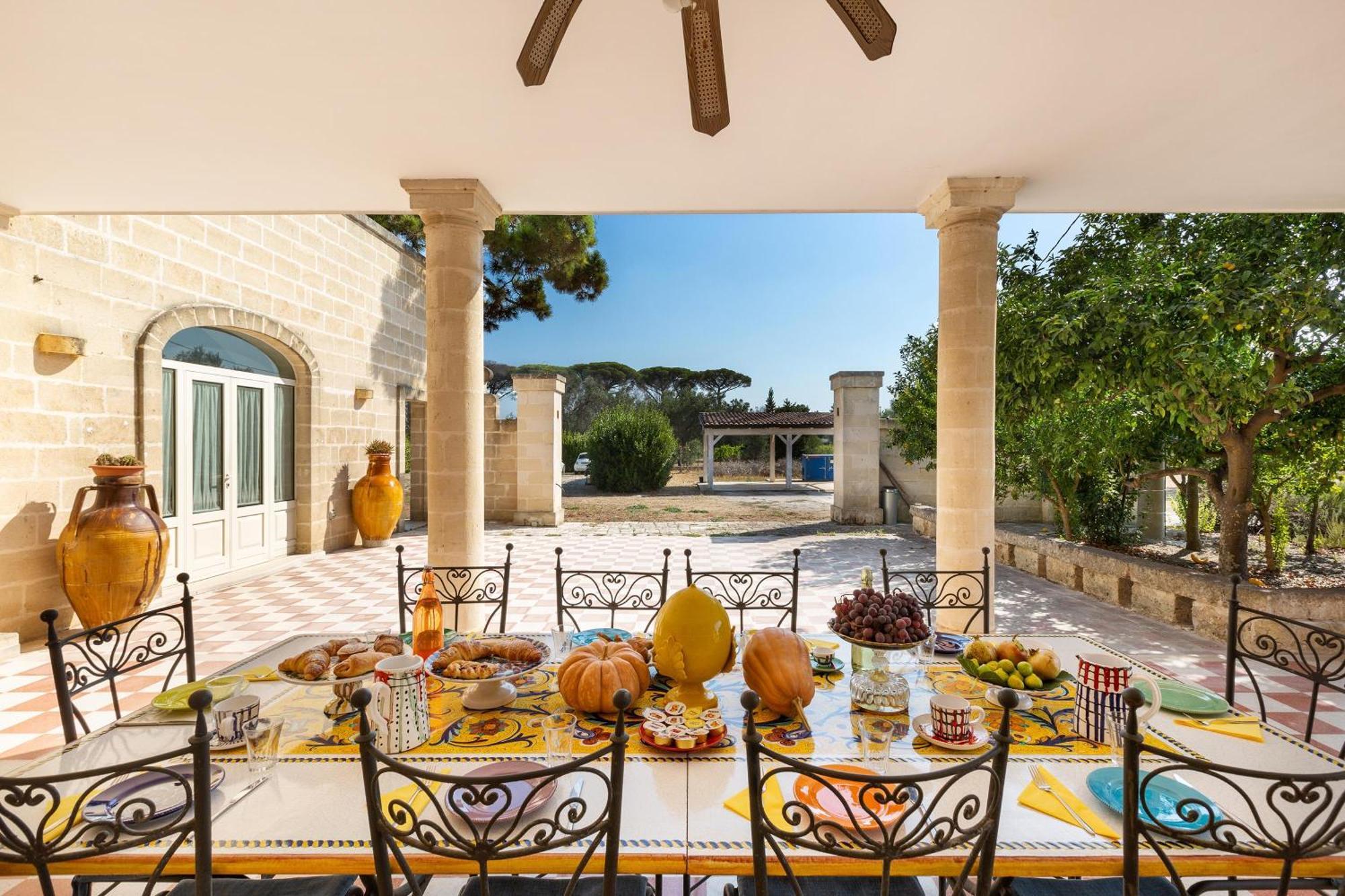הוילה פרנקווילה פונטנה Casino Casalino By Perle Di Puglia מראה חיצוני תמונה